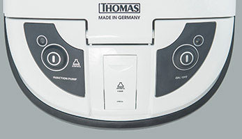 Моющий пылесос THOMAS Twin Aquawash, удобные прорезиненные кнопки управления 