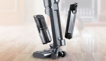 AquaFloorCleaner Cordless, окремі ємності для чистої та брудної води THOMAS AquaFloorCleaner Cordless, окремі ємності для чистої та брудної води