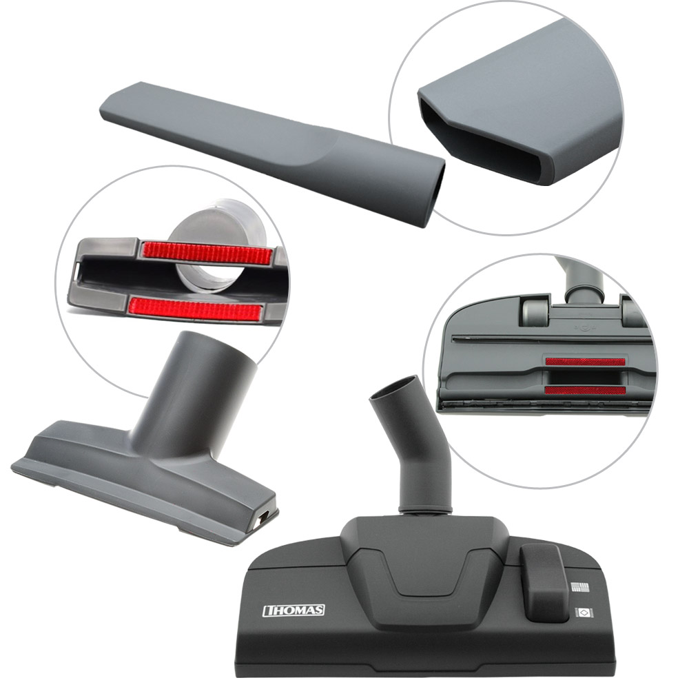 THOMAS Twin XT, комплект аксесуарів для сухого прибирання Пилосос THOMAS Twin XT, універсальна насадка, насадки для меблів та щілинна