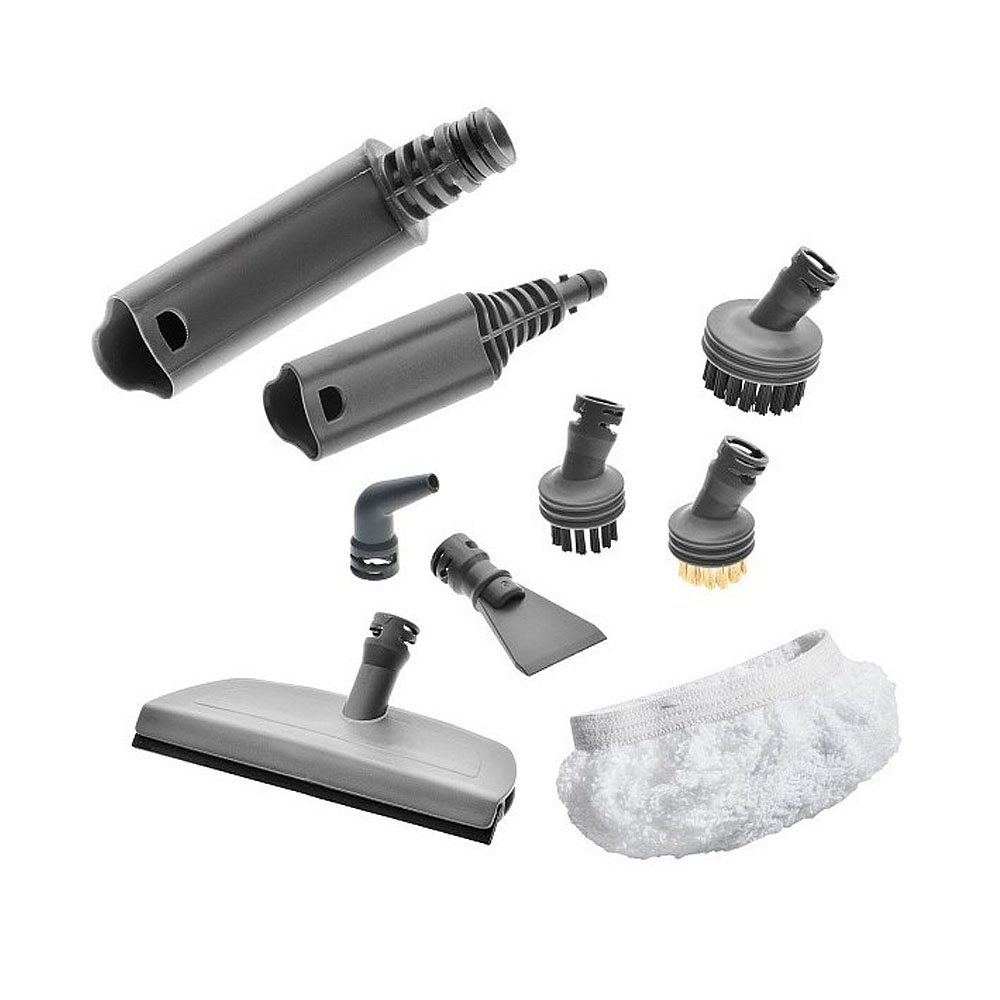 THOMAS Vaporo Buggy steam cleaner, complete set includes nozzles for floors, sanitary ware, glass and more