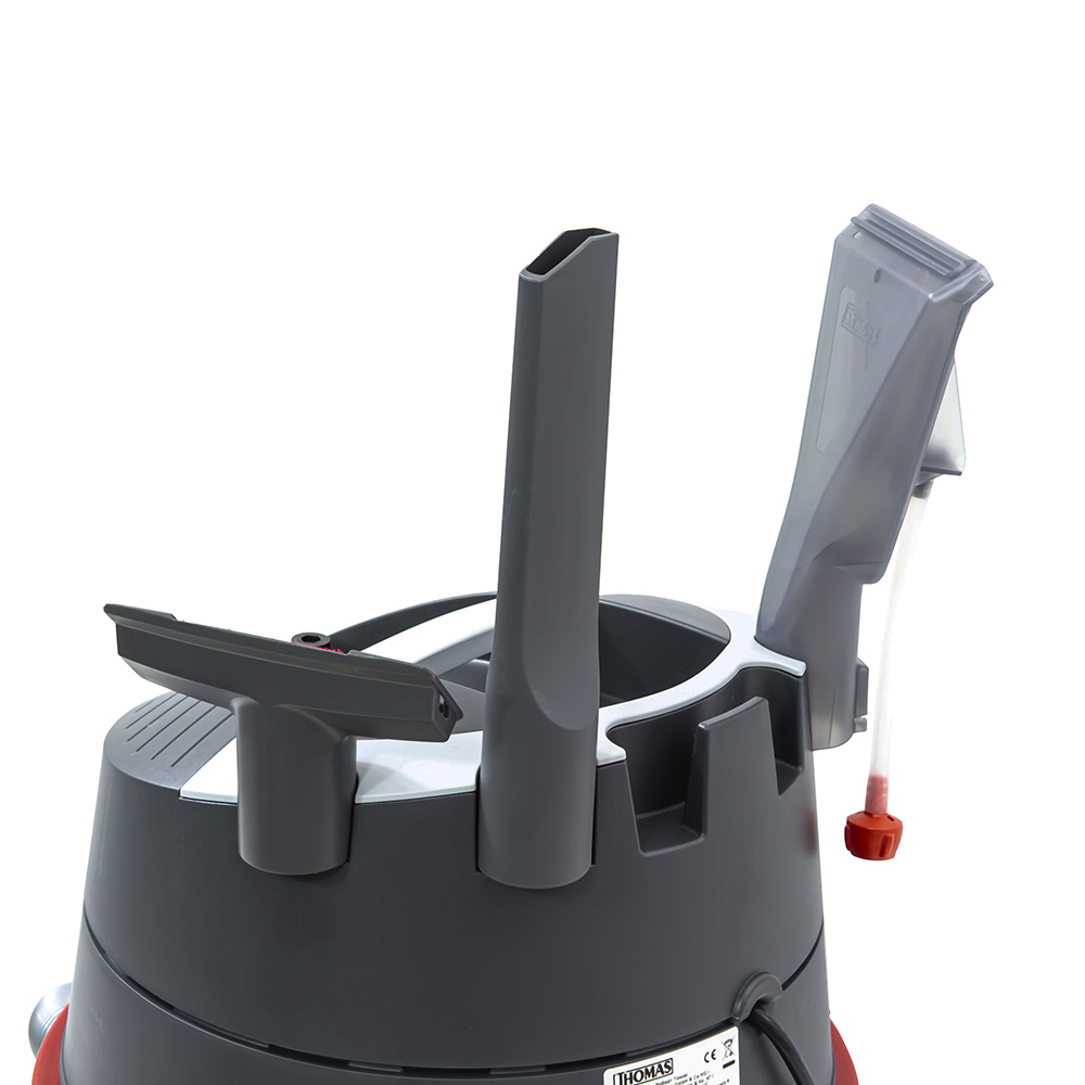 THOMAS Prestige 20S Aquafilter, маленькие насадки удобно закреплены на верхней части корпуса