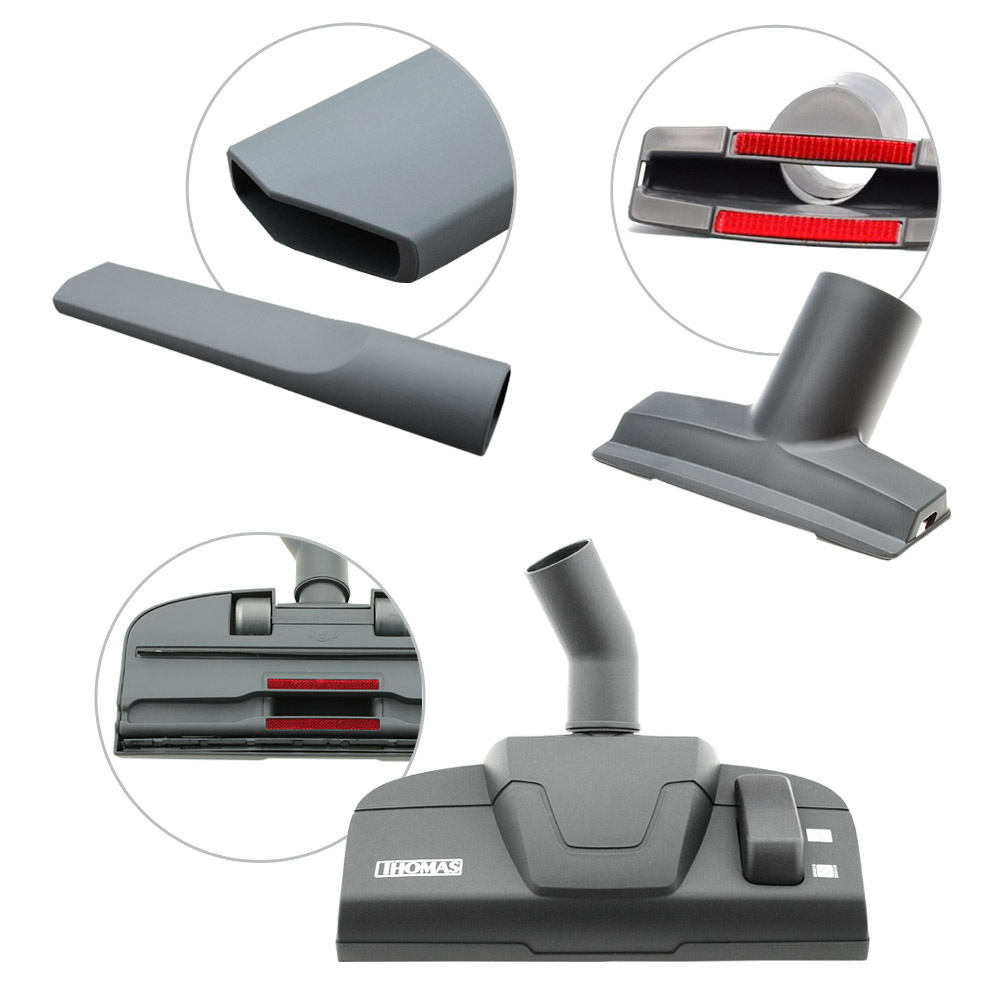 Пилосос THOMAS Mokko XT, комплект насадко для сухого прибирання