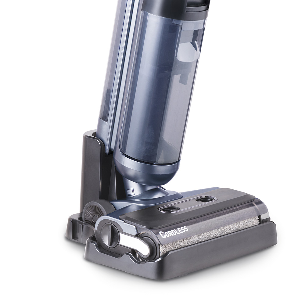 AquaFloorCleaner Cordless Plus, зручний кут нахилу  Акумуляторний пилосос AquaFloorCleaner Cordless Plus, зручні кути нахилу для комфортного прибирання