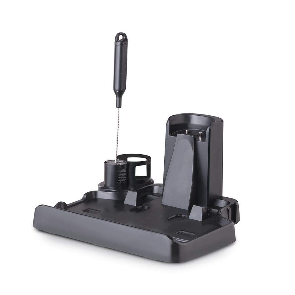 AquaFloorCleaner Cordless, зарядна станція Акумуляторний пилосос AquaFloorCleaner Cordless, зарядна станція зі щіточкою для очищення та гніздом для запасного валика