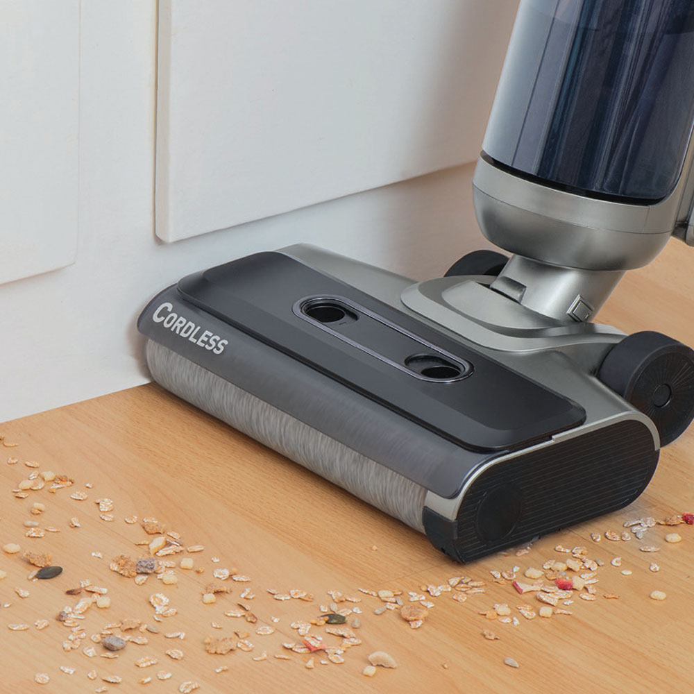 AquaFloorCleaner Cordless, миття і збирання сухого сміття одночасно Акумуляторний пилосос AquaFloorCleaner Cordless, миття підлоги і збирання сухого сміття одночасно