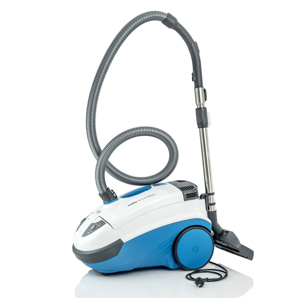 Пылесос THOMAS Twin Aquawash со шлангом, телескопической трубой и насадкой, вид сбоку