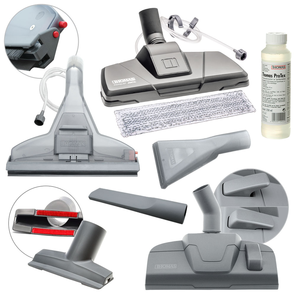 Моющий пылесос THOMAS Nero AquaStealth, полная комплектация модели