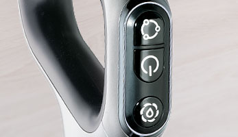 AquaFloorCleaner Cordless, три кнопки на ручці для простоти та зручності керування Акумуляторний мийний пилосос THOMAS AquaFloorCleaner Cordless, три кнопки для простоти та зручності керування